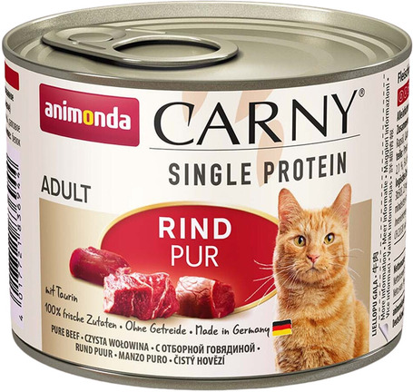 Animonda Carny Single Protein tiszta marhahúsos konzerv macskáknak