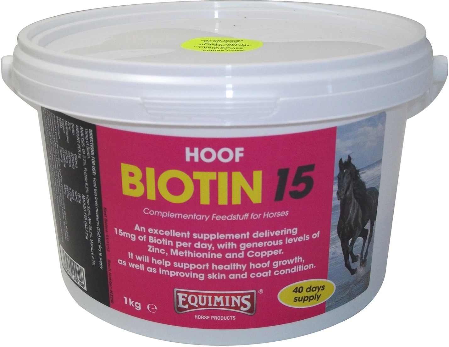 Equimins Biotin 15 pentru cai - zoom