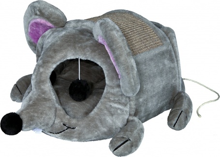 Trixie egér formájú kaparófa odúval