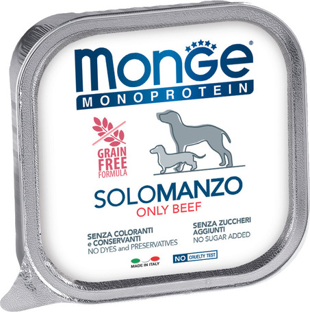 Monge Dog Grain Free Monoprotein Beef Paté