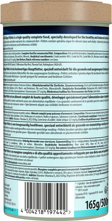 Tetra Cichlid Algae Pellets sügértáp