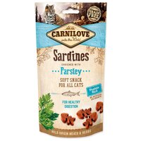CarniLove Cat Semi Moist Snack Sardine enriched with Parsley