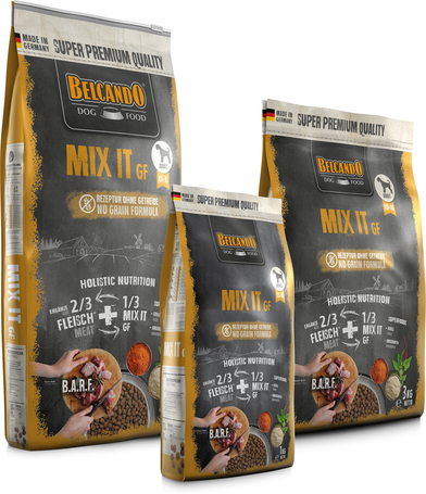 Belcando Mix It Grain-Free | Tápkiegészítő | Gabona- és húsmentes | Kutyaeledel