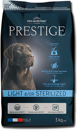 Pro-Nutrition Prestige Adult Medium & Maxi Light / Sterilised Pork - Hrană din Franța pentru câini sterilizați sau obezi din Franța - zoom