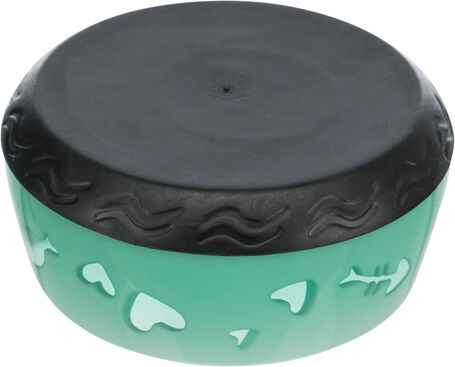 Trixie műanyag cicatál halas, halszálkás és szívecskés mintával