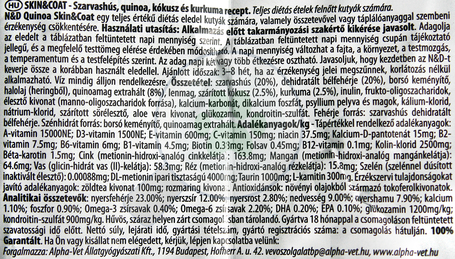 N&D Dog Grain Free Quinoa Skin & Coat Venison