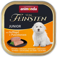 Animonda Vom Feinsten Junior Geflugel + Putenherzen câini