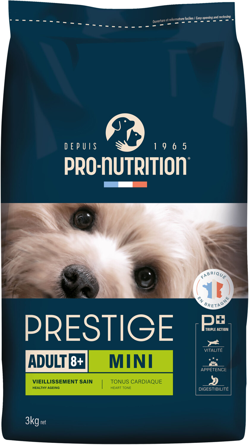 Pro-Nutrition Prestige Adult 8+ Mini Pork | Hrană pentru câini în vârstă | Pentru rase mici