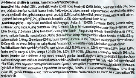 N&D Dog Ocean Adult Mini sütőtök, tőkehal & narancs | Kistestű felnőtt kutyák részére