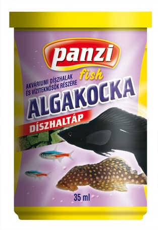 Panzi algakocka díszhalaknak és víziteknősöknek