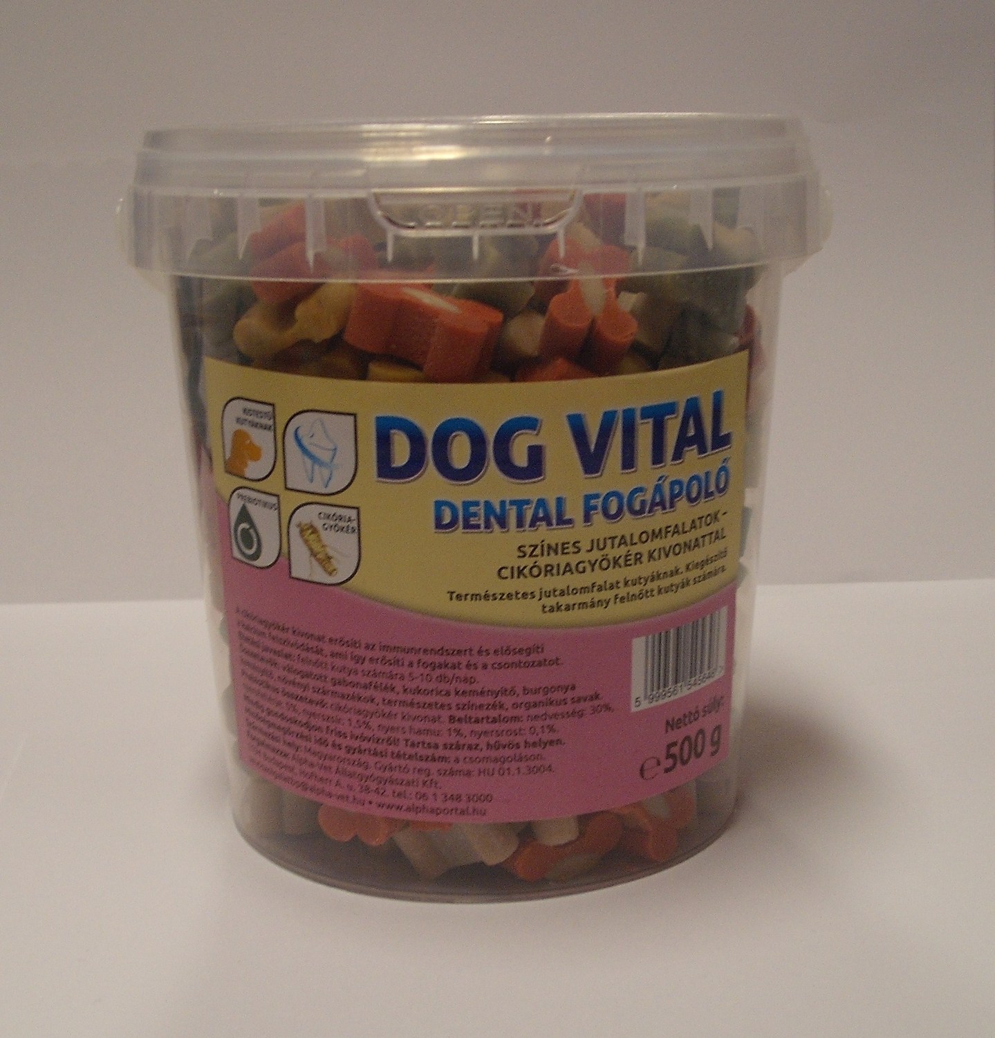 Dog Vital Dental gustări colorate de recompensă pentru îngrijirea dinților - zoom