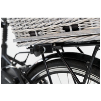 Trixie szürke fonott szállítókosár kerékpárra #8