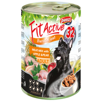 FitActive Dog Meat-Mix with Apple & Pear konzerv