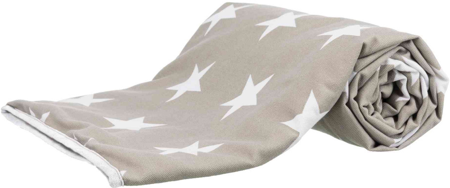 Trixie pătură cu motiv cu stele de pluș pentru proprietarii alergici - zoom
