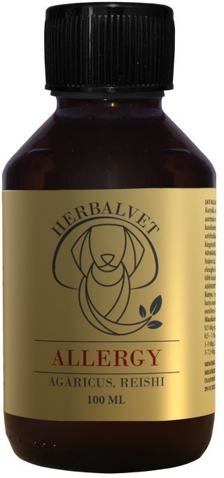 HerbalVet Allergy Bio extract de ciuperci medicinale