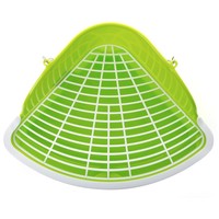 JK Animals rácsos sarok alomtál rágcsálóknak #2