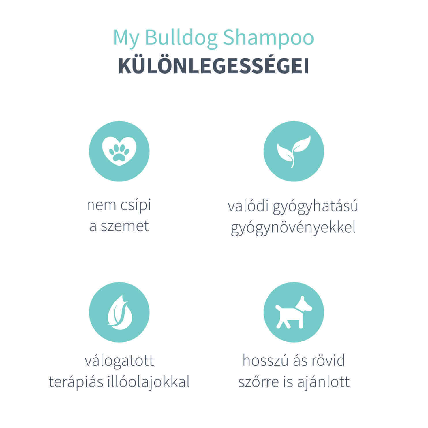 My Bulldog Shampoo - Sampon pe bază de plante cu lemongrass ecologic - zoom