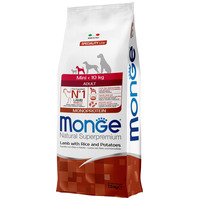 Monge Dog Mini Adult Monoprotein Lamb with Rice & Potatoes 7.5 kg