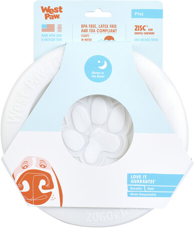 West Paw Zisc Glow - Világító frizbi