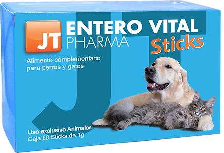 JTPharma Entero Vital Sticks - Pt câini și pisici cu diaree