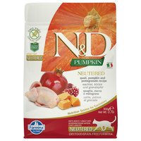 N&D Pumpkin Cat Grain Free Neutered fürjjel, sütőtökkel és gránátalmával | Ivartalanított macskáknak #6
