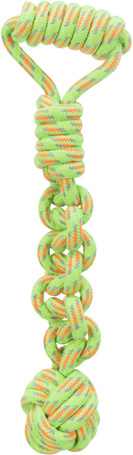 Trixie kötél játék a végén labda formával