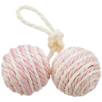 Trixie duplalabdás játék szizálkender fonalból #2