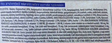 Happy&Fit Superior Grain Free Hypoallergenic Fresh Lamb