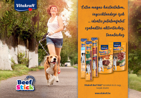Vitakraft Beef Stick Rustico jutalomfalat kutyáknak