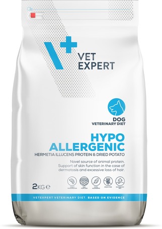 Vet Expert Hypoallergenic Insect Dog - Hipoallergén szárazeledel kutyáknak
