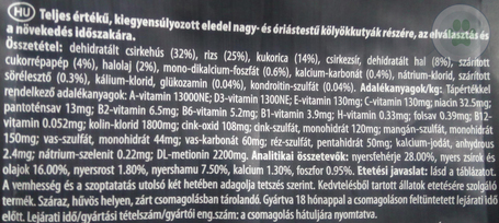 Cibau Puppy Maxi kutyatáp nagytestű kölyökkutyáknak