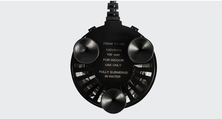 Circular X-338 digitális mini akvárium fűtő kis akváriumokba, víziteknős terráriumokba