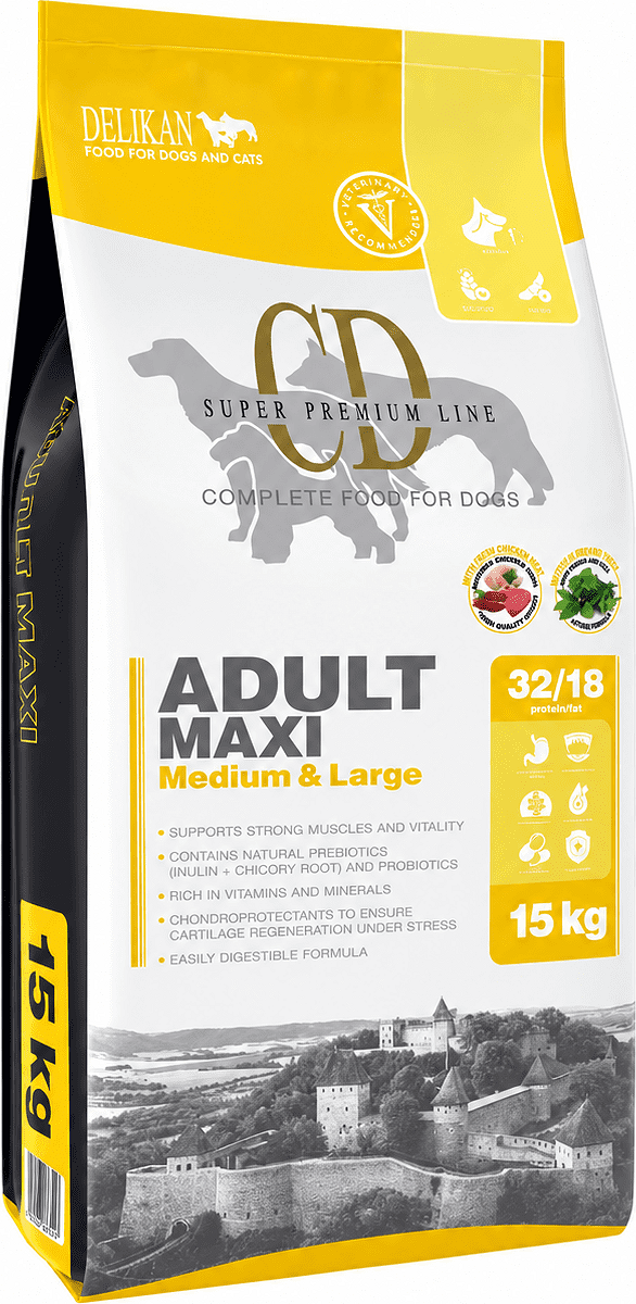 CD Adult Maxi - Hrană pentru câini adulți de talie mare