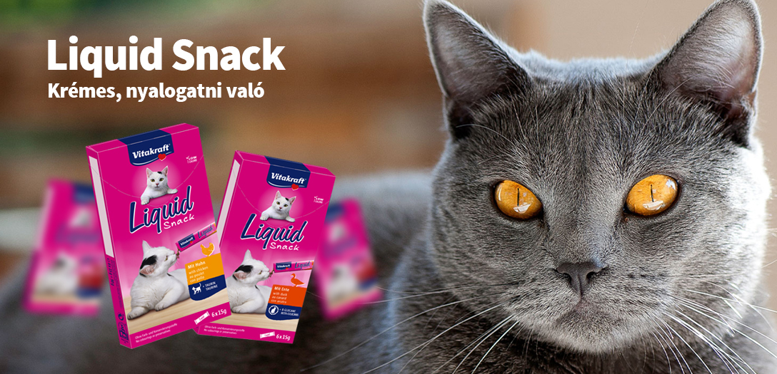 Vitakraft Liquid Snack - Krémes nyalogatni való macskáknak