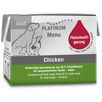 Platinum Menu Chicken hrană umedă pentru câini