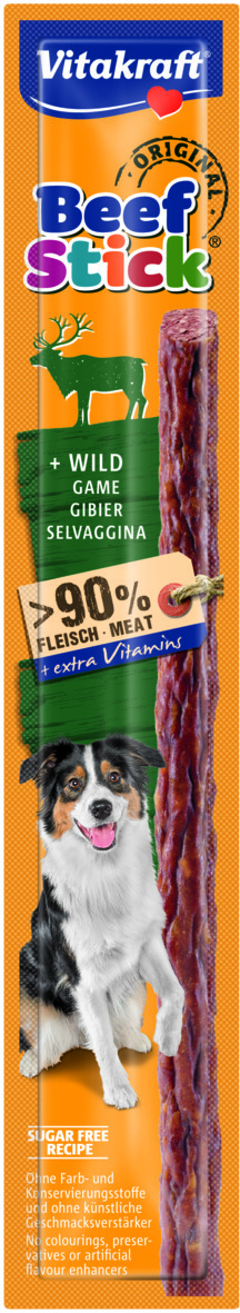 Vitakraft Beef Stick vânat pentru câini