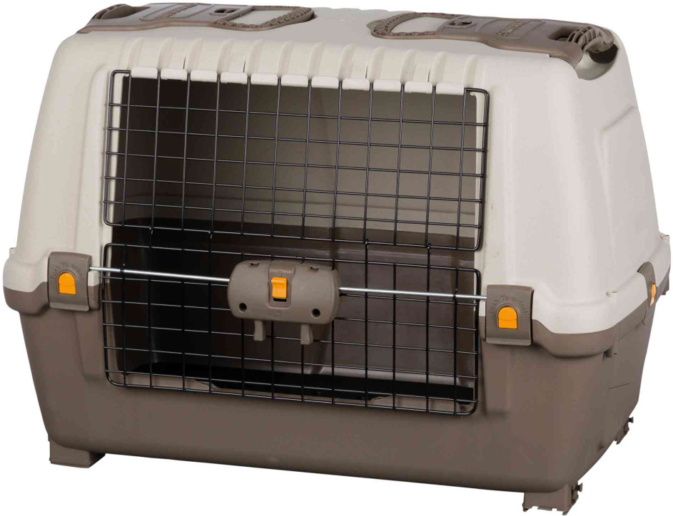 Skudo Car cutie de transport pentru câini cu ușă cu deschidere în sus - zoom