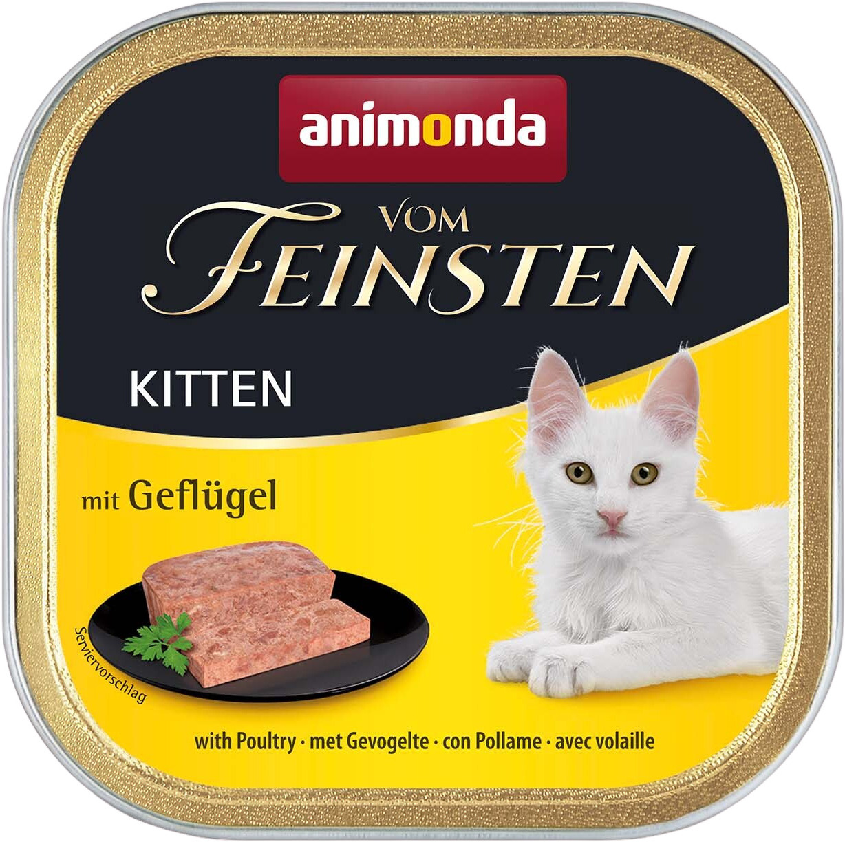 Animonda Cat Vom Feinsten Kitten mit Geflugel hrană pisoi