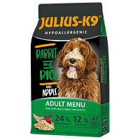 Julius-K9 Hypoallergenic Adult Rabbit & Rice