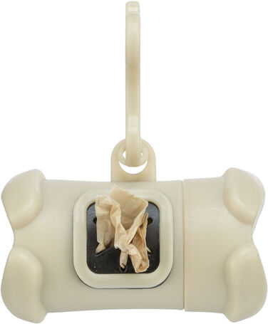 Trixie csont alakú kutyapiszok-zacskó tartó + 15 zacskó