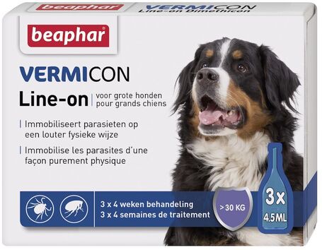 Beaphar Vermicon Dog Line-on Spot-on | | Rácsepegtető oldat kutyáknak élősködők ellen