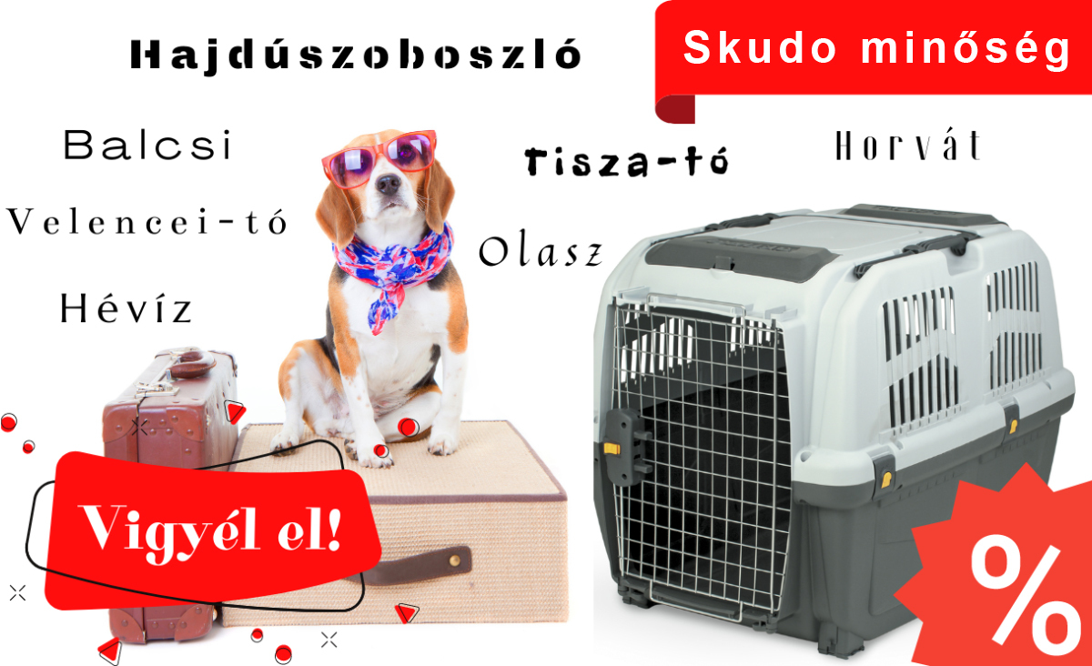 Skudo - Cutie de transport cu ușă metalică pentru câini pentru călătorii cu mașina, avionul - zoom