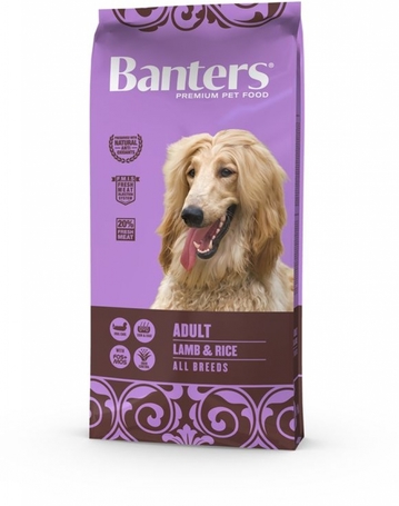 Visán Optima / Banters Dog Adult Lamb & Rice | Táp érzékeny vagy allergiás kutyáknak is