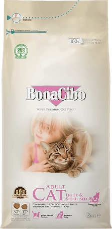Bonacibo Adult Cat Light & Sterilised
