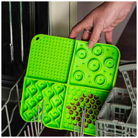 Eat Slow Live Longer Lick Mat Dimensions Rectangle #3