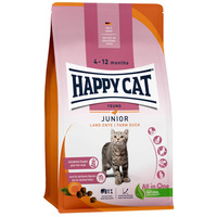 Happy Cat Junior 4-12 month Farm Duck / Land Ente Grain Free
