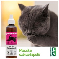 Greenman macska szőrzetápoló #2
