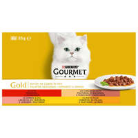 Gourmet Gold falatok szószban nedves macskaeledel - Multipack #2