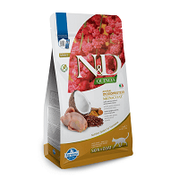 N&D Cat Grain Free Quinoa Skin & Coat Quail – Bőr- és szőrproblémákra #1