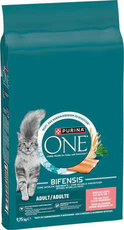 Purina One Bifensis Adult Salmon - Lazacos száraztáp felnőtt macskáknak